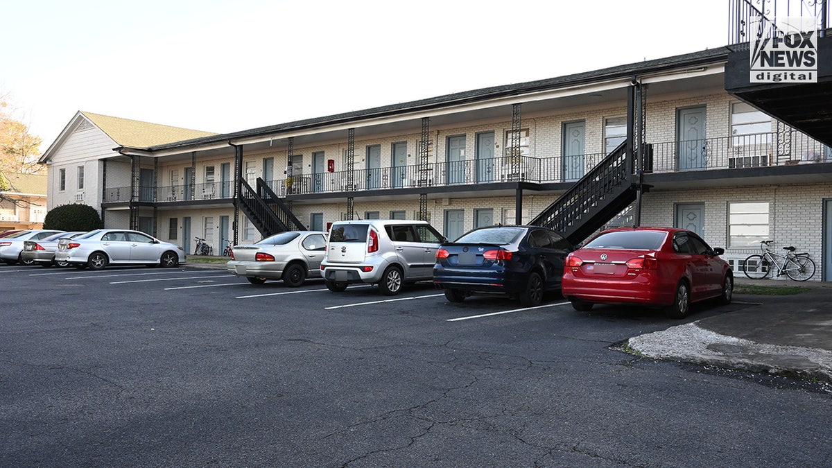 Vista exterior del apartamento de José Antonio Ibarra en Atenas, Georgia