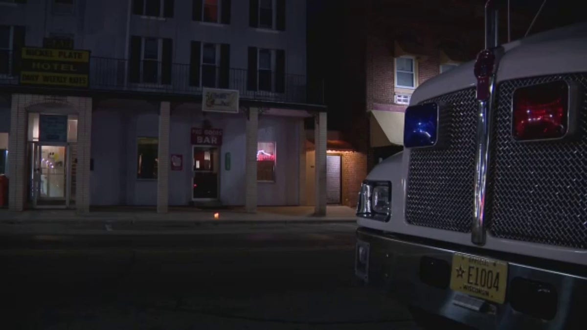 Scene of double homicide at Wisconsin sports bar