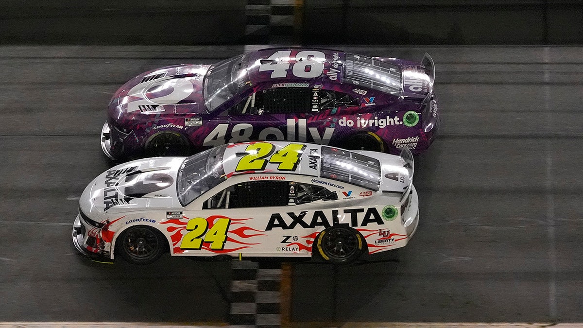 William Byron and Alex Bowman