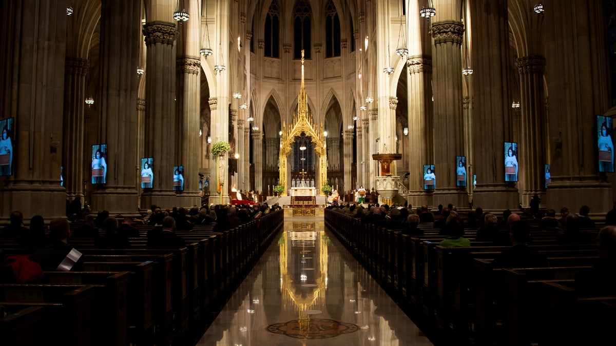 St. Patrick's Cathedral nave 