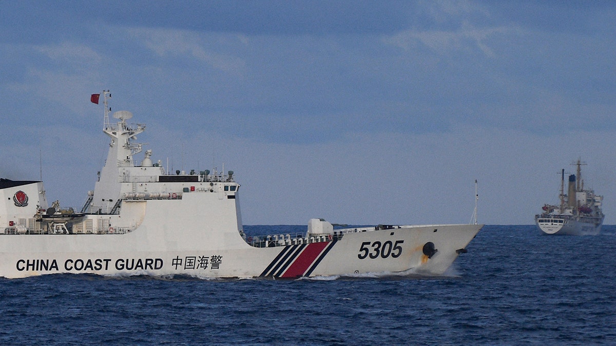 Chinese Coast Guard boat