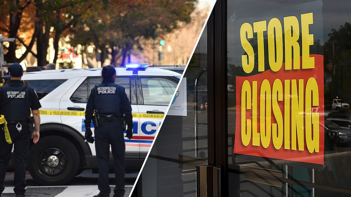 Washington, D.C. businesses close down over crime