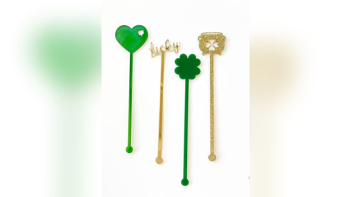 These stirrers add more fun to the party.