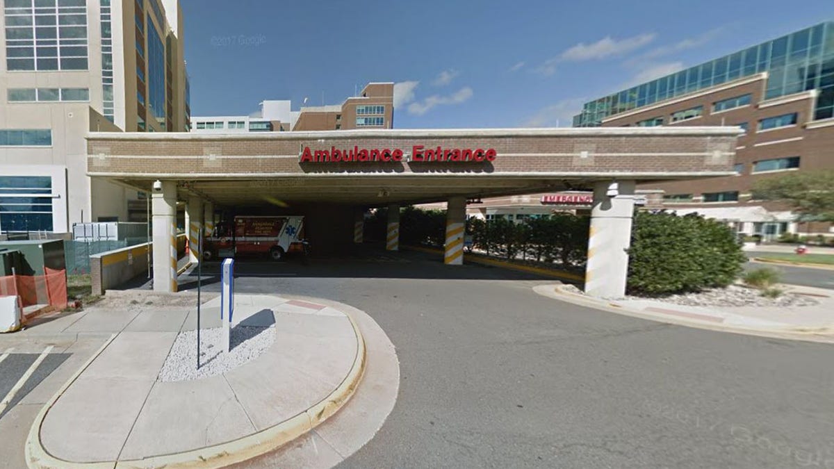 Ambulance entrance at Inova Fairfax Hospital