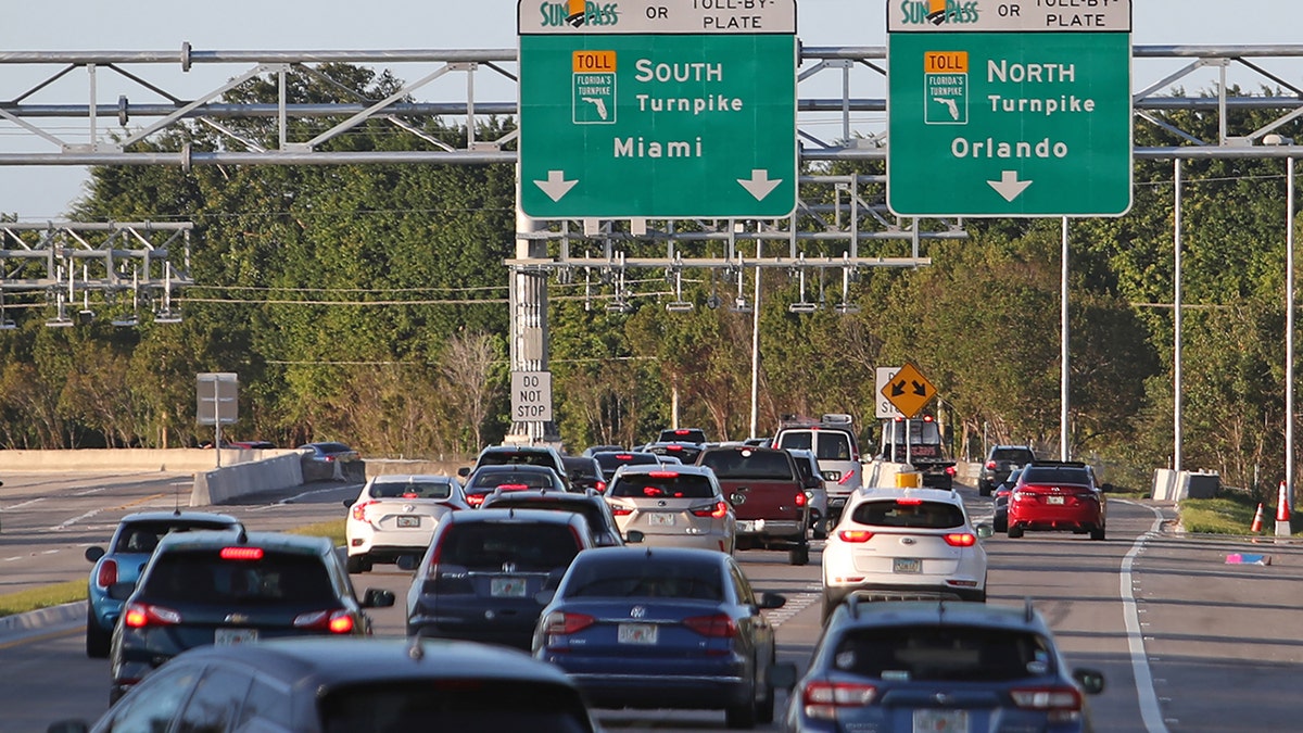 Florida turnpike traffic