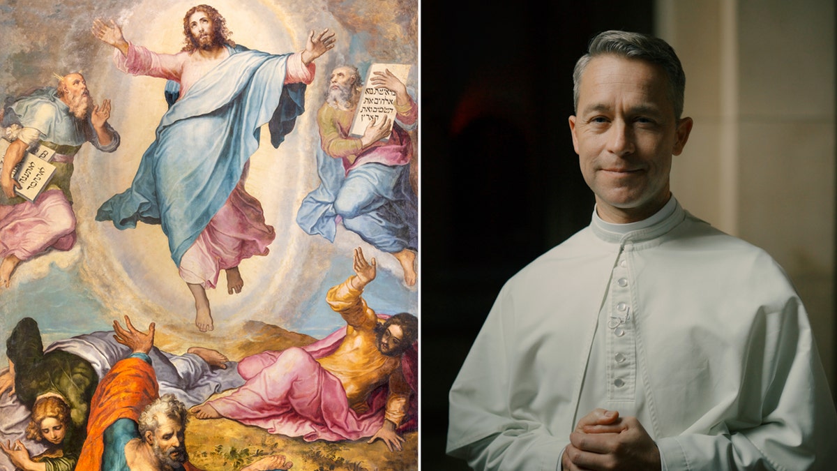 the transfiguration split with Fr. Ambrose