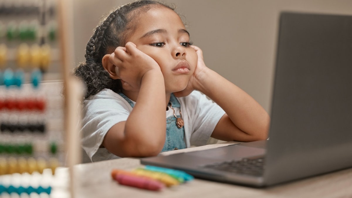 Child at computer