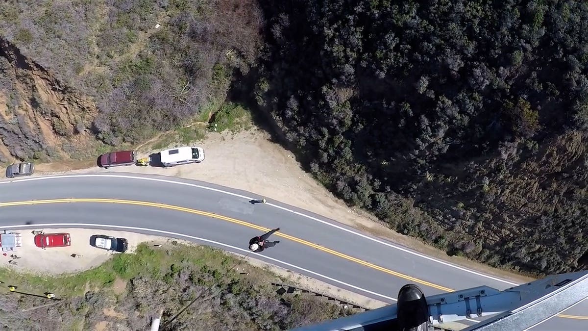 CHP rescue off cliff