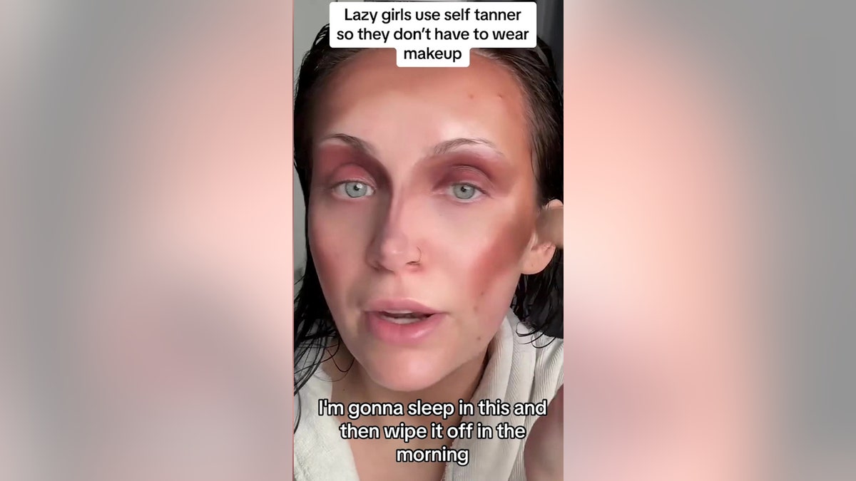 Woman goes viral on TikTok for 'lazy girl' makeup trend as