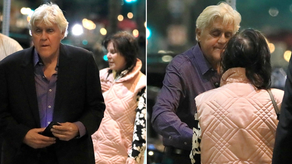 Jay Leno and wife Mavis attend comedy club show in Hollywood