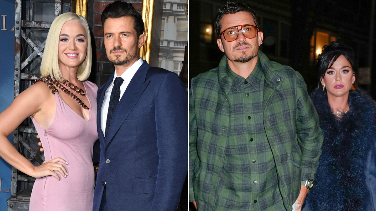 Katy Perry and Orlando Bloom then and now split