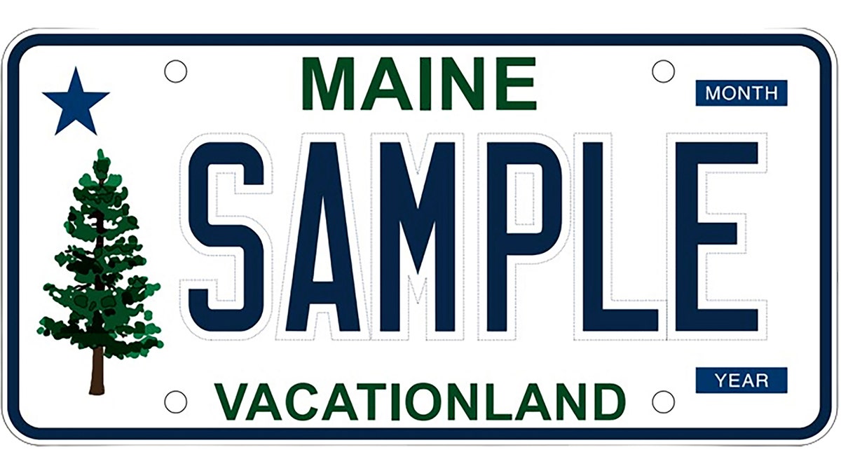 New Maine license plate design