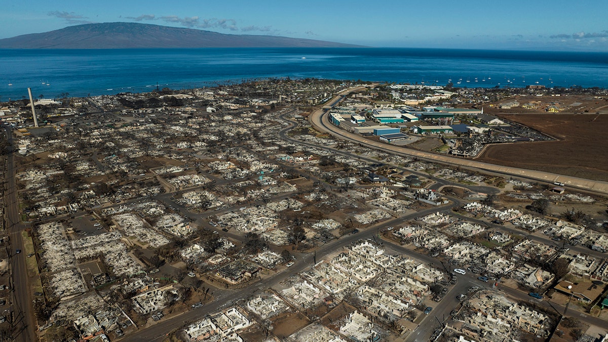 El incendio de Maui destruye