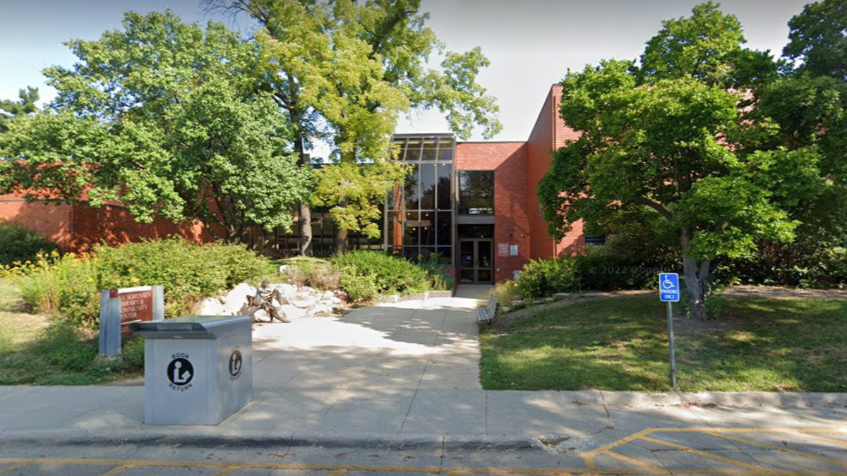 Omaha Public Library Sorenson Branch exteriors