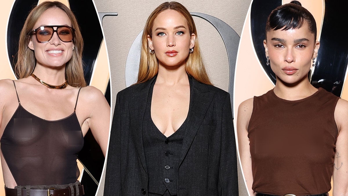 Jennifer Lawrence Appears To Go Braless In Hollywood