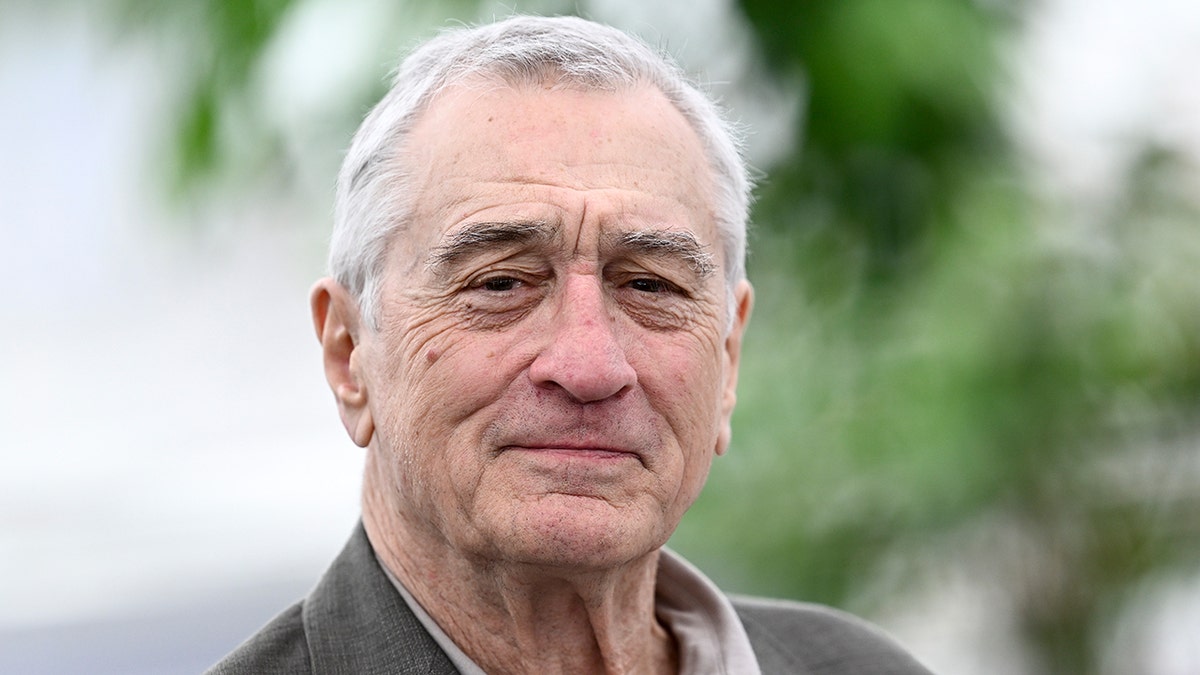 Robert De Niro wears brown jacket for portrait snap