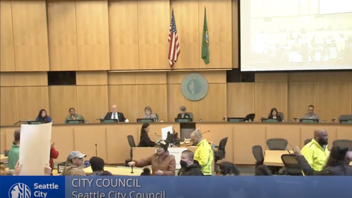 Seattle City Council meeting interrupted