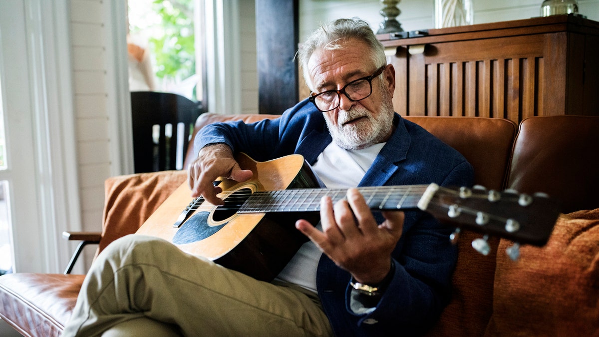 Man playing guitar