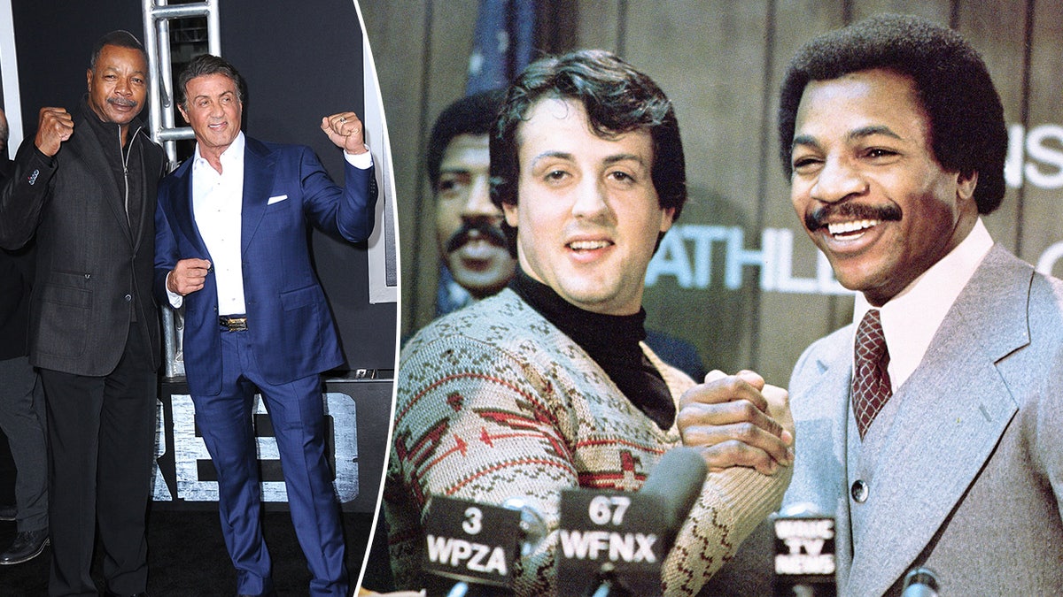 sylvester stallone, carl weathers