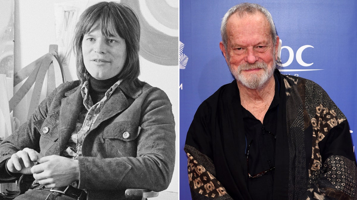 Terry Gilliam then and now split