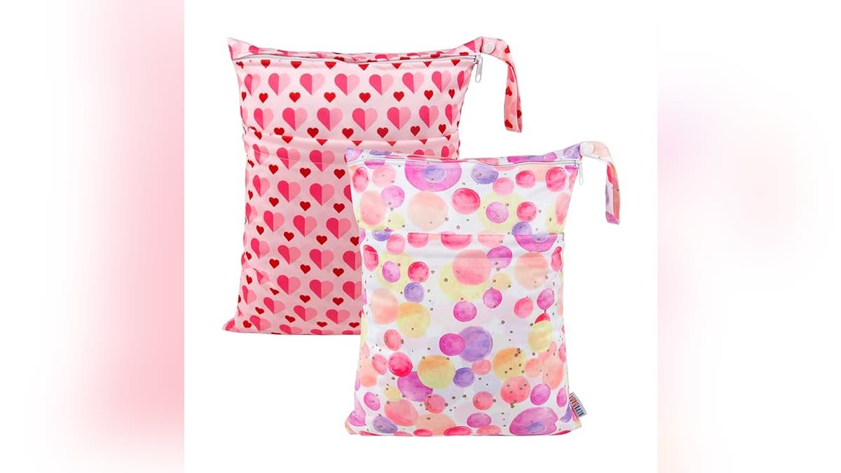 These bags are good for storing dry and wet items.