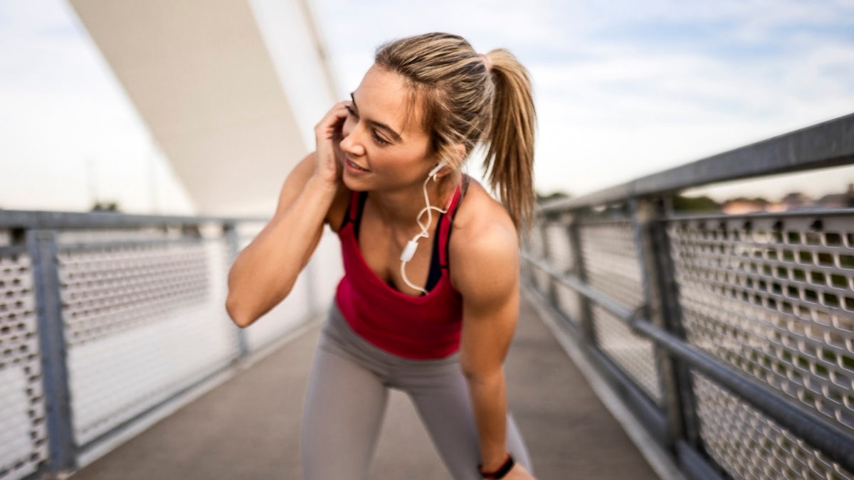 Woman running