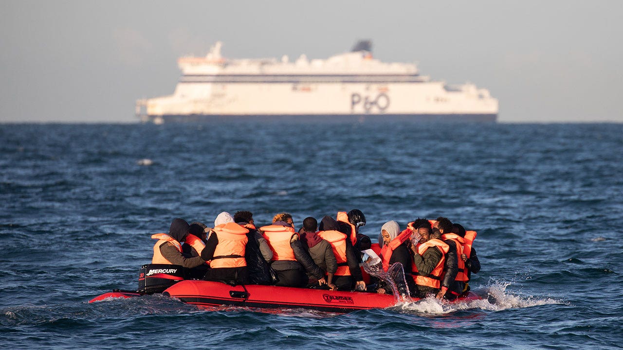 200,000 small boat arrivals loom amid UK raising threat level to ‘severe’ following recent terror attack