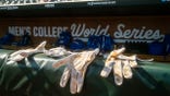Batting gloves at the College World Series