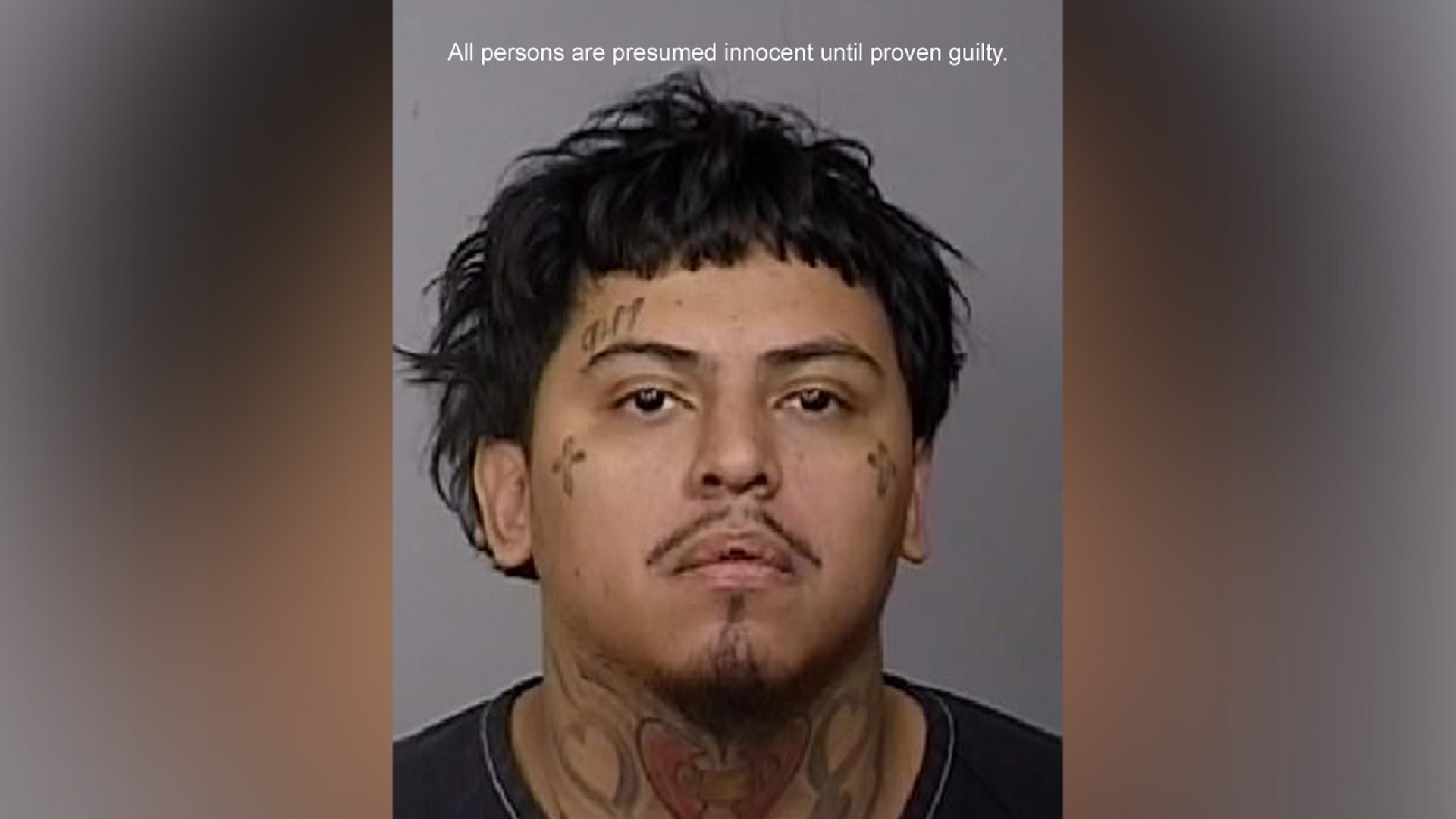 A mugshot of Joshua Ramos-Hernandez