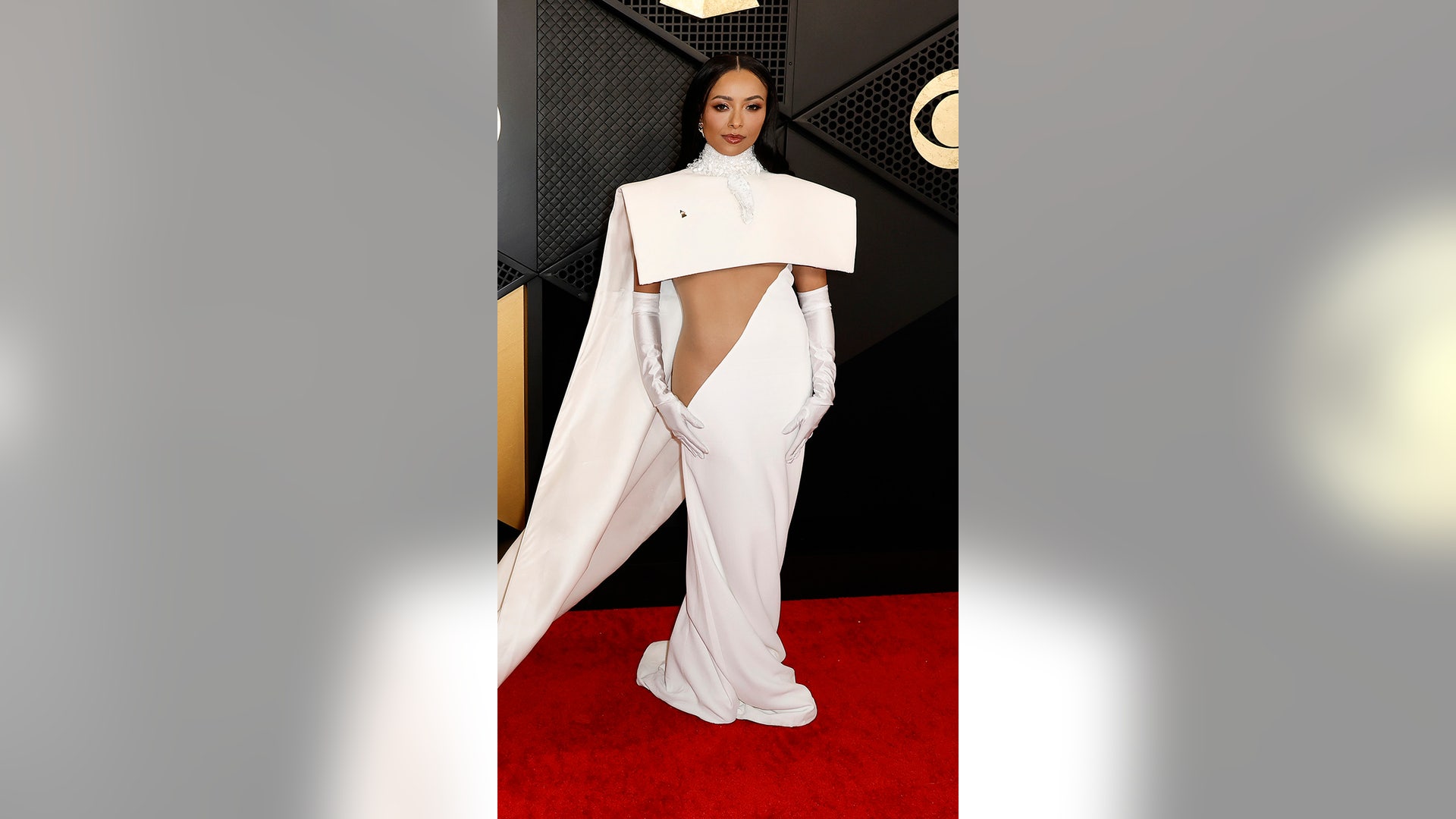 Kat Graham attends the 66th GRAMMY Awards