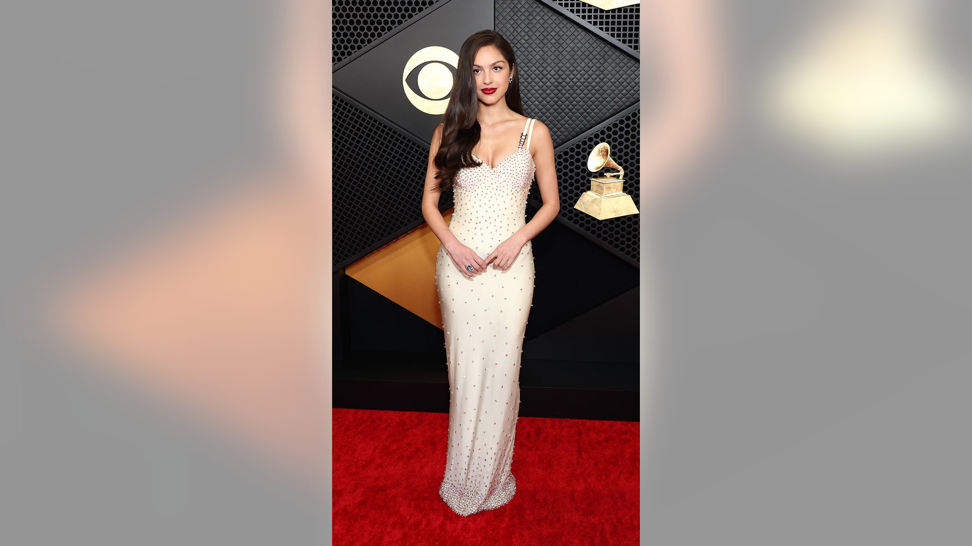 Olivia Rodrigo attends the 66th GRAMMY Awards