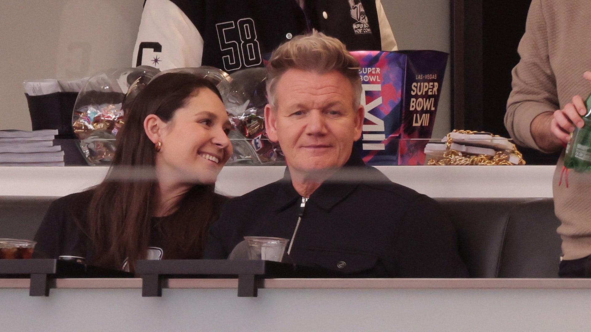 Gordon Ramsay attends the Super Bowl LVIII