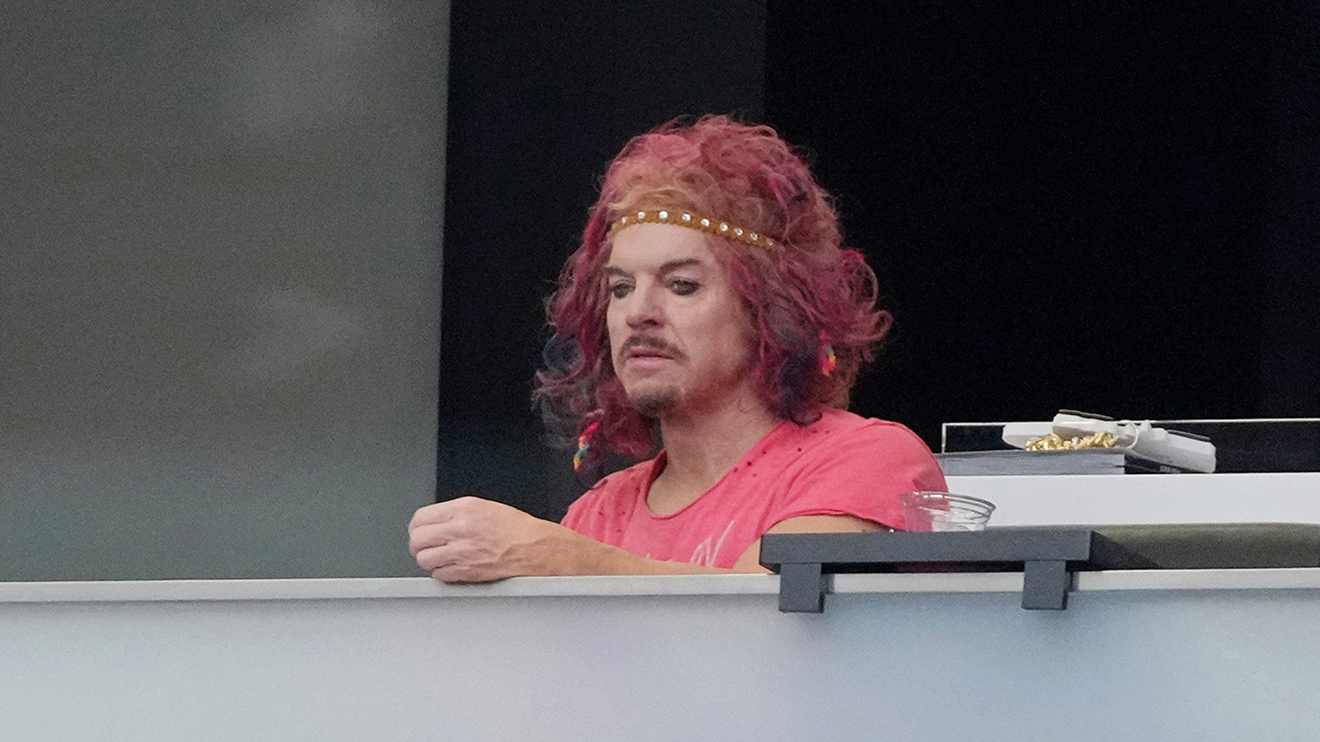 Carrot Top attends Super Bowl LVIII