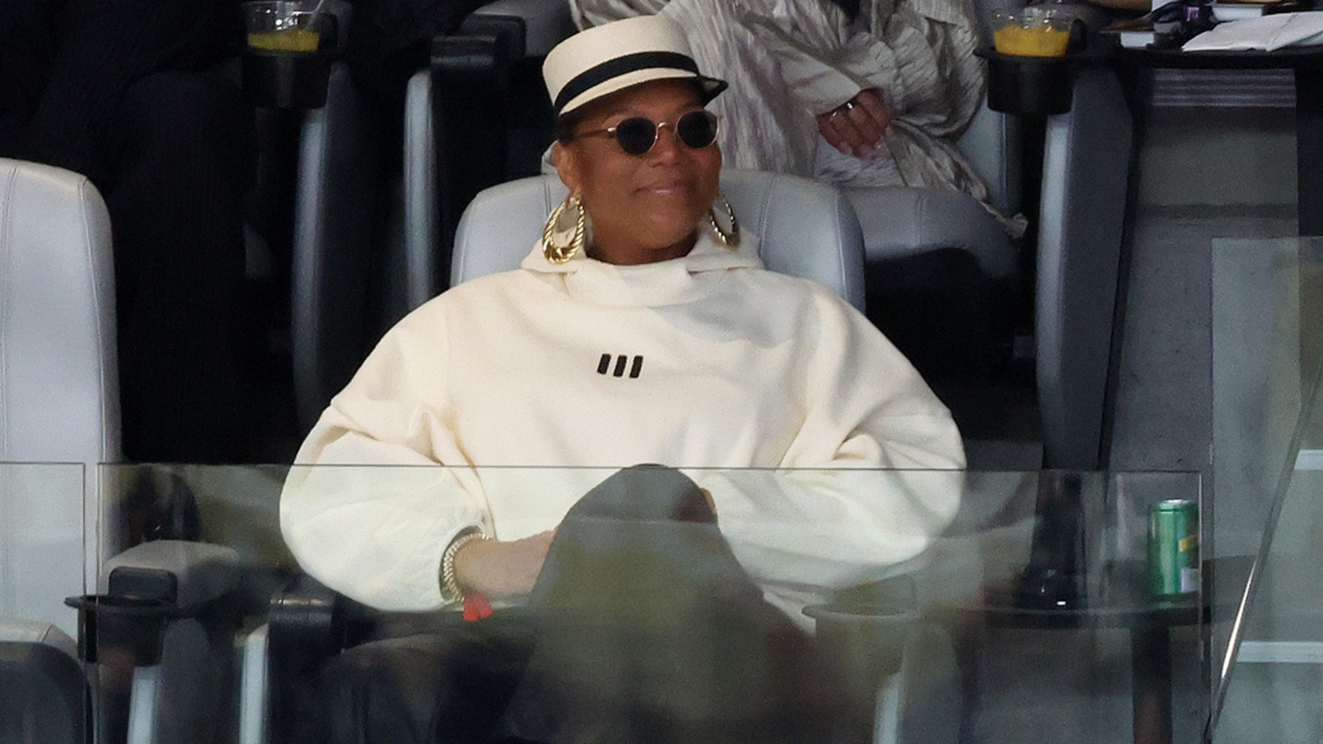 Queen Latifah attends Super Bowl LVIII