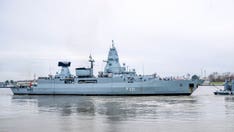 German military ship sails toward Red Sea to join EU mission against Houthi attacks