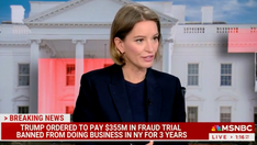 MSNBC host Katy Tur demands: ‘Is this fair’ after judge fines Trump, bans him from business in New York