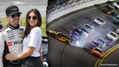 Gianna Tulio, Ryan Blaney's fiancée, recalls NASCAR champ's massive Daytona wreck: 'I froze'