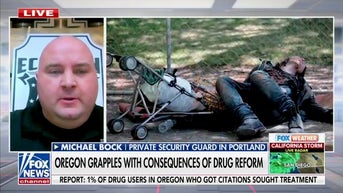 Portland security guard tears up over deadly consequences since drug law: 'Everyone deserves better than this'