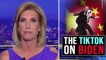 LAURA INGRAHAM: Biden using TikTok shows the world that he tacitly condones China's propaganda presence here