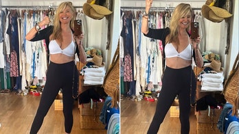 Christie Brinkley strips down to her bra as she celebrates turning 70