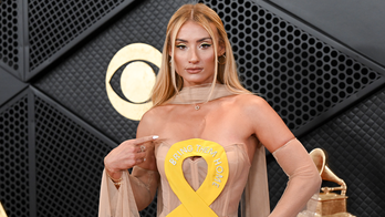 TikTok star dons dress in honor of Israeli hostages at the Grammys: 'Bring them home'