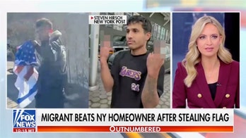 Biden admin facing mounting backlash after migrant attacks homeowner, steals flag: 'Becoming a trend'