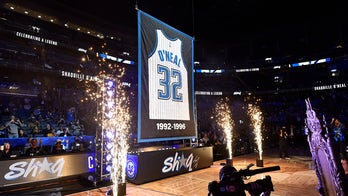 NBA legend Shaquille O'Neal reacts to Magic jersey retirement: 'I never thought this day would happen'