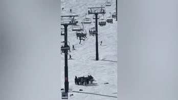 Video captures moment California teen falls from ski lift at Mammoth Mountain Ski Resort