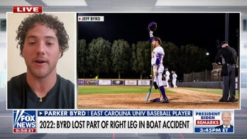 College baseball player makes historic debut with prosthetic leg: 'My dream was to get back on the field'