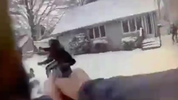 Deadly bodycam shows knife-wielding man attack police responding to 911 call, officers open fire