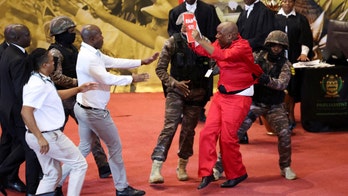 South Africa bars leftist presidential speech crashers from State of the Nation address