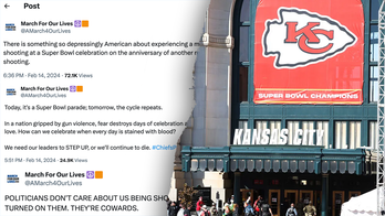 Shooting at Kansas City Chiefs' Super Bowl parade is 'depressingly American,' March for Our Lives says
