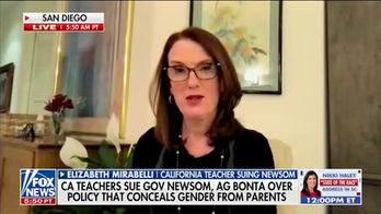 California teacher suing Newsom says gender policy forced her to teach students to 'live a double life'