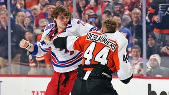 Rangers rookie sensation gets into 2nd fight in 4th NHL game as 'very eventful' first week in pros continues